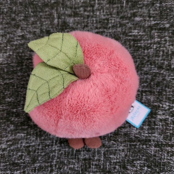 NWT Jellycat Amuseables Peach Plush Toy - Picture 5 of 9